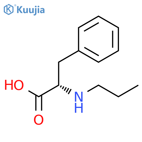 L-Phenylalanine, N-propyl- structure