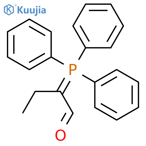 Butanal,2-(triphenylphosphoranylidene)- structure