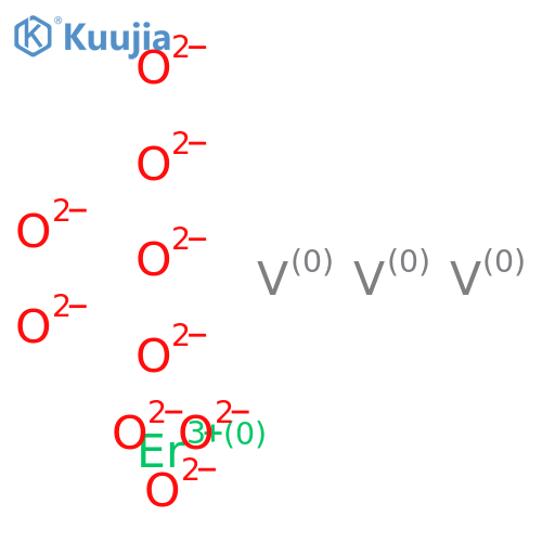 erbium nonaoxide trivanadium structure