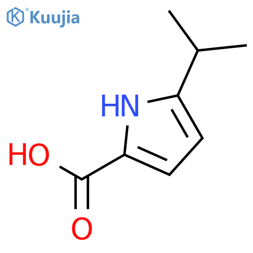 5-Isopropyl-1H-pyrrole-2-carboxylic acid structure