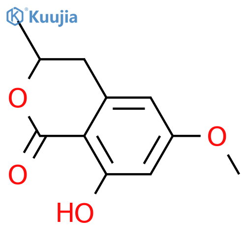 3,4-Dihydro-6,8-dihydroxy-3-methyl-1H-2-benzopyran-1-one; (S)-form, 6-Me ether structure