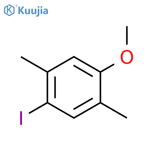 Benzene,1-iodo-4-methoxy-2,5-dimethyl- structure