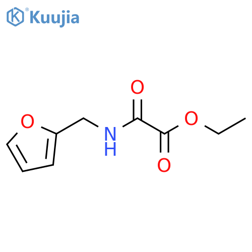 ETHYL [(FURAN-2-YLMETHYL)CARBAMOYL]FORMATE structure
