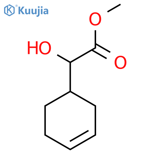 methyl 2-(cyclohex-3-en-1-yl)-2-hydroxyacetate structure