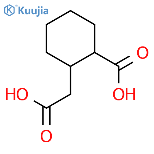 2-Carboxycyclohexaneacetic Acid structure