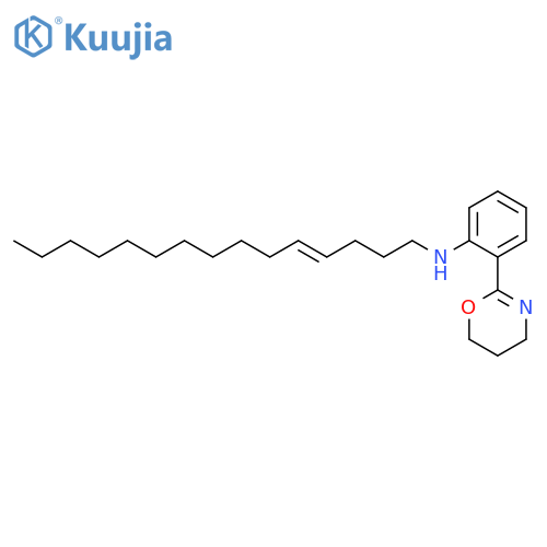 BENZENAMINE, 2-(5,6-DIHYDRO-4H-1,3-OXAZIN-2-YL)-N-4-PENTADECENYL- structure