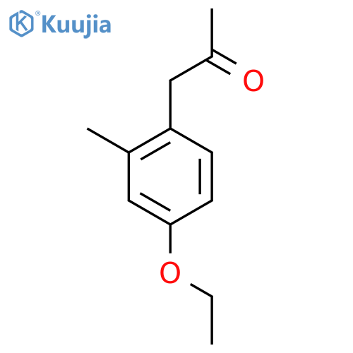 1-(4-Ethoxy-2-methylphenyl)propan-2-one structure