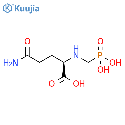 D-Glutamine,N-(phosphonomethyl)- structure