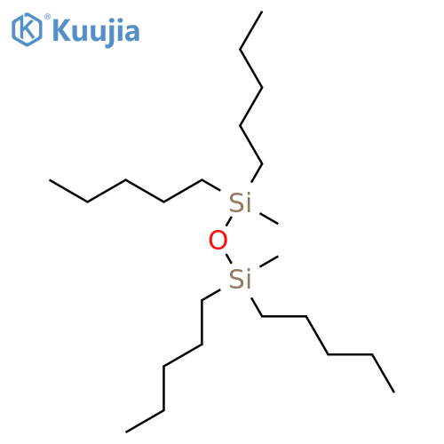 DISILOXANE, 1,3-DIMETHYL-1,1,3,3-TETRAPENTYL- structure