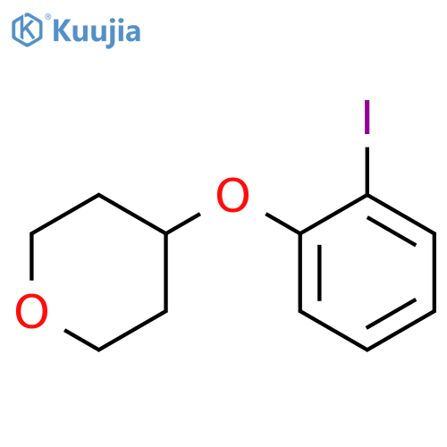 4-(2-iodophenoxy)tetrahydropyran structure