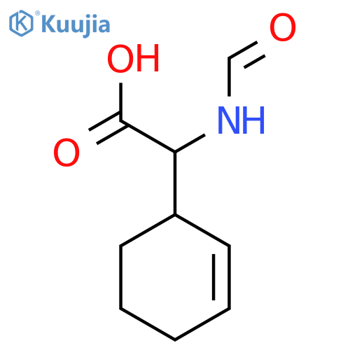 2-(Cyclohex-2-en-1-yl)-2-formamidoacetic acid structure