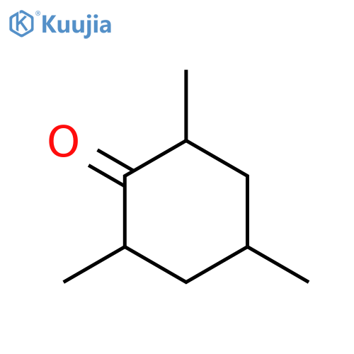 CYCLOHEXANONE, 2,4,6-TRIMETHYL- structure