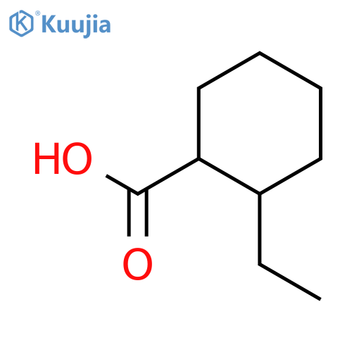 2-ethylcyclohexane-1-carboxylic acid structure