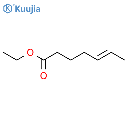 5-Heptenoic acid, ethyl ester structure