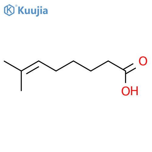 6-Octenoic acid, 7-methyl- structure