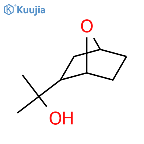 2-{7-oxabicyclo2.2.1heptan-2-yl}propan-2-ol structure