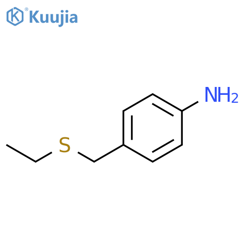 4-(ethylsulfanyl)methylaniline structure