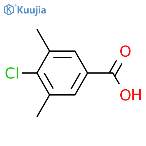 4-Chloro-3,5-dimethylbenzoic acid structure