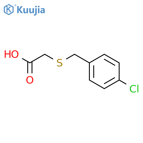(4-chlorobenzyl)thioacetic Acid structure