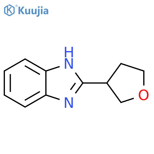 2-(oxolan-3-yl)-1H-1,3-benzodiazole structure