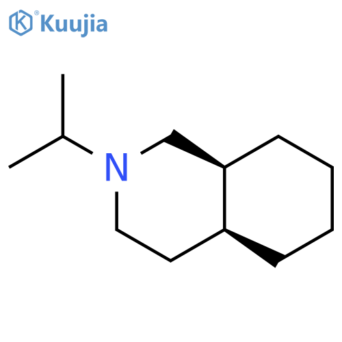 ISOQUINOLINE, DECAHYDRO-2-(1-METHYLETHYL)-, CIS- structure