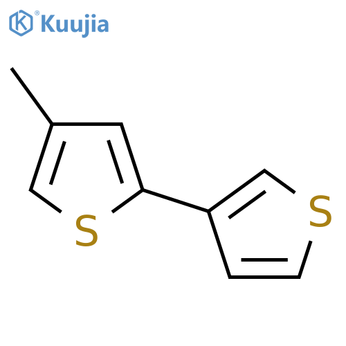 2,3'-Bithiophene, 4-methyl- structure