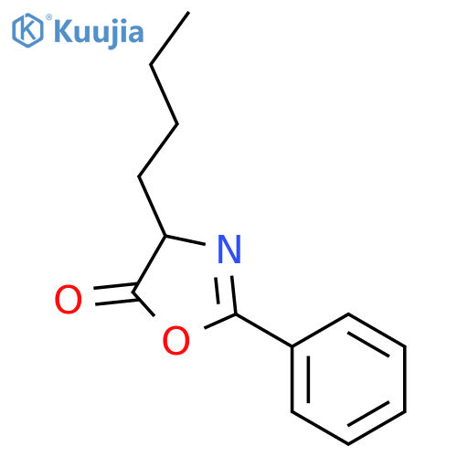 2-phenyl-4-butyl-5(4H)-oxazolone structure