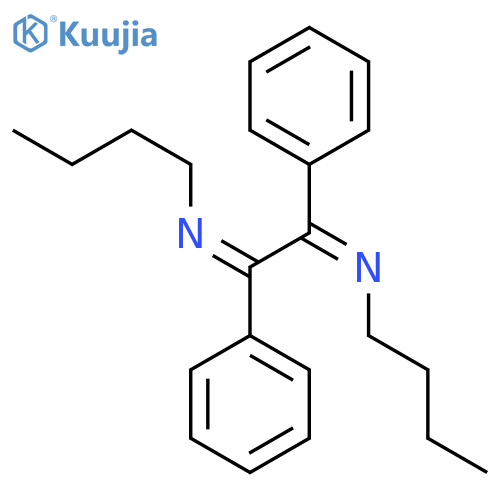 1-Butanamine, N,N'-(1,2-diphenyl-1,2-ethanediylidene)bis- structure