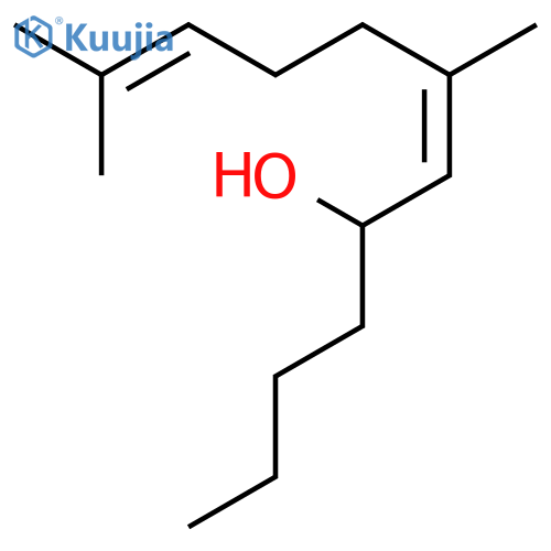 6,10-Dodecadien-5-ol, 7,11-dimethyl-, (6Z)- structure