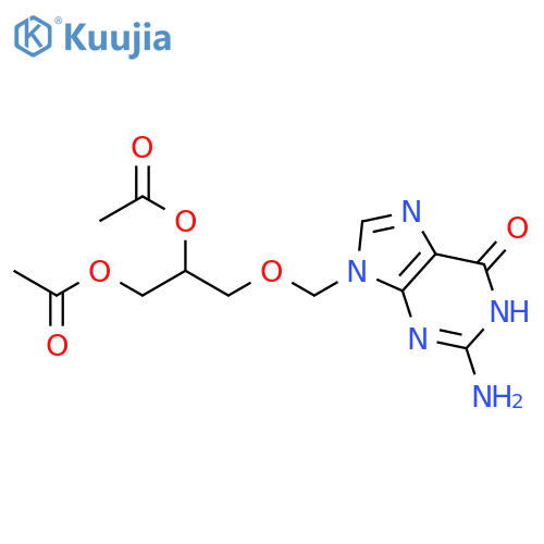 Iso Ganciclovir Diacetate structure