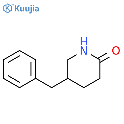 5-benzylpiperidin-2-one structure