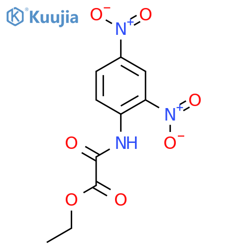 Acetic acid, [(2,4-dinitrophenyl)amino]oxo-, ethyl ester structure