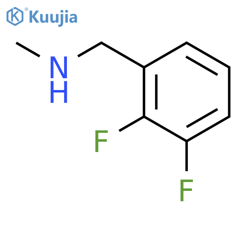 N-Methyl-2,3-difluorobenzylamine structure