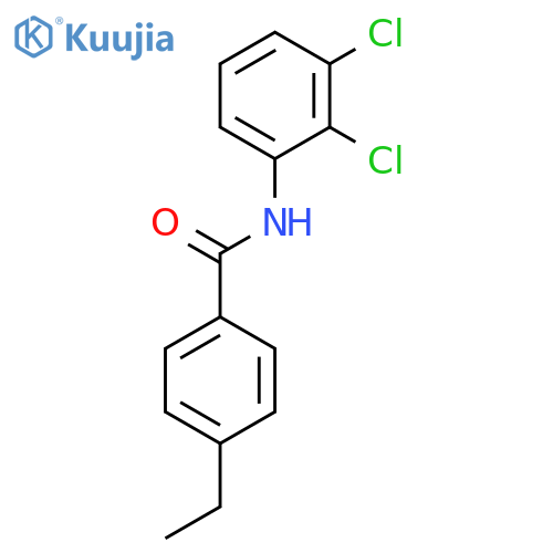 BENZAMIDE, N-(2,3-DICHLOROPHENYL)-4-ETHYL- structure