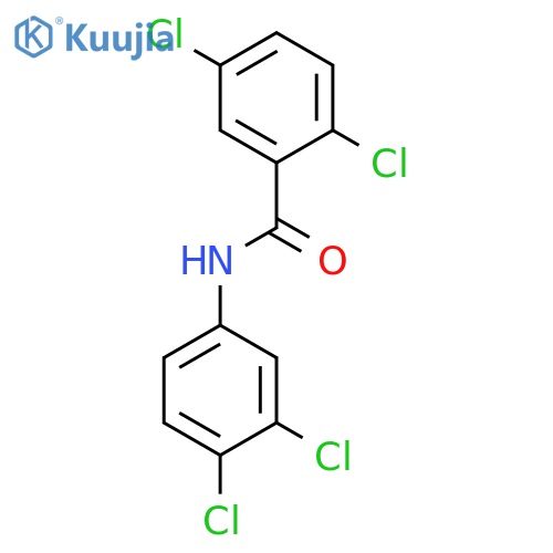BENZAMIDE, 2,5-DICHLORO-N-(3,4-DICHLOROPHENYL)- structure