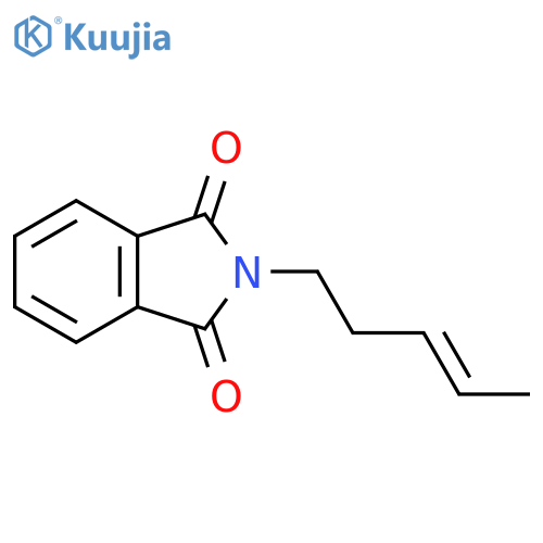 (E)-2-(Pent-3-en-1-yl)isoindoline-1,3-dione structure