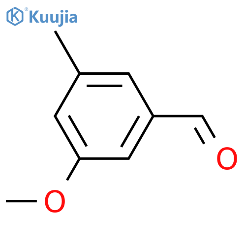 3-Methoxy-5-methylbenzaldehyde structure