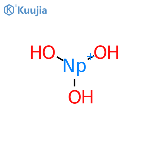 NEPTUNIUM(1+), TRIHYDROXY- structure