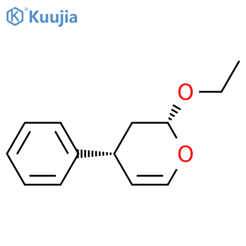 2H-PYRAN, 2-ETHOXY-3,4-DIHYDRO-4-PHENYL-, CIS- structure