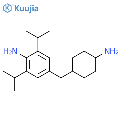 4-[(4-Aminocyclohexyl)methyl]-2,6-di(propan-2-yl)aniline structure