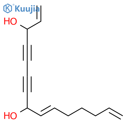 (Z)-1,9,14-Pentadecatriene-4,6-diyne-3,8-diol structure