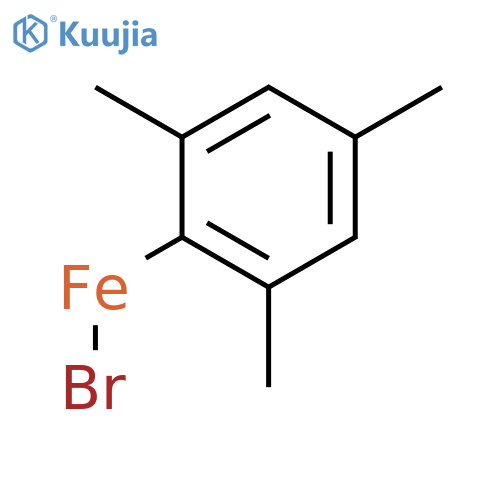 IRON, BROMO(2,4,6-TRIMETHYLPHENYL)- structure