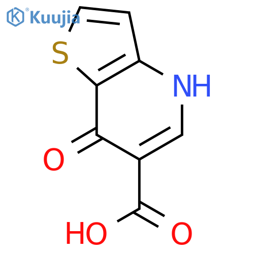 Thieno[3,2-b]pyridine-6-carboxylicacid, 4,7-dihydro-7-oxo- structure