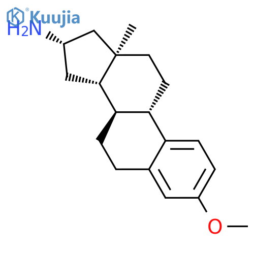 Estra-1,3,5(10)-trien-16-amine, 3-methoxy-, (16b)- structure