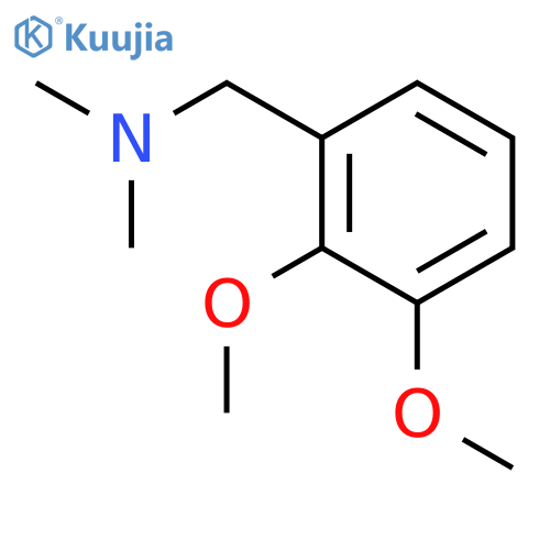 1-(2,3-dimethoxyphenyl)-N,N-dimethylmethanamine structure