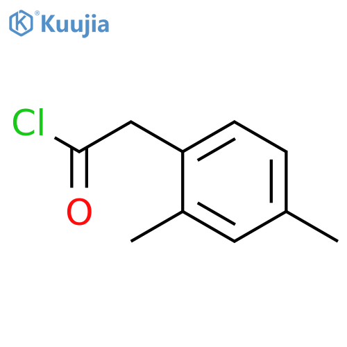 2-(2,4-dimethylphenyl)acetyl chloride structure