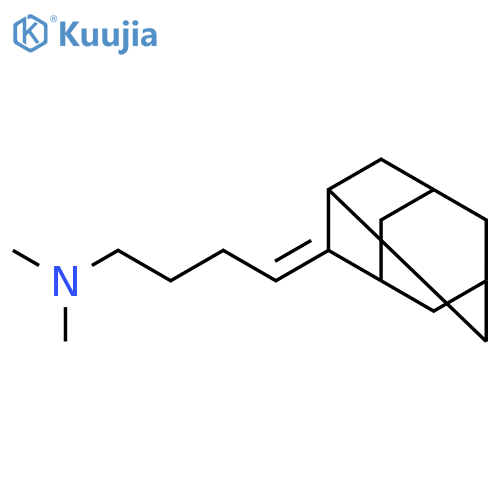 1-BUTANAMINE, N,N-DIMETHYL-4-TRICYCLO[3.3.1.13,7]DECYLIDENE- structure