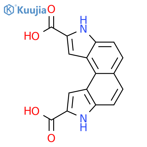 INDOLO[4,5-E]INDOLE-2,9-DICARBOXYLIC ACID, 3,8-DIHYDRO- structure