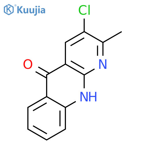 BENZO[B][1,8]NAPHTHYRIDIN-5(10H)-ONE, 3-CHLORO-2-METHYL- structure
