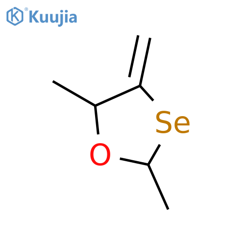 1,3-OXASELENOLANE, 2,5-DIMETHYL-4-METHYLENE- structure